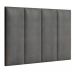 Cabeceira Painel para Cama Box Solteiro 88 Estofada Quarto Luxo Linha A Vs