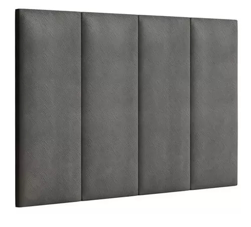 Cabeceira Painel para Cama Box Solteiro 88 Estofada Quarto Luxo Linha A Vs