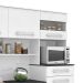Cozinha compacta Suprema 6 Portas 2 Gavetas Branco