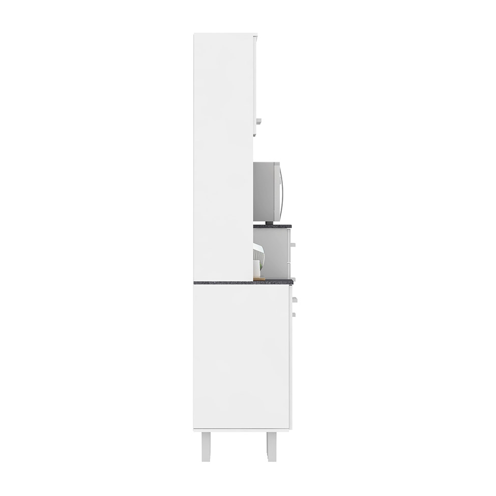 Cozinha compacta Suprema 6 Portas 2 Gavetas Branco