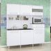 Cozinha compacta Suprema 6 Portas 2 Gavetas Branco