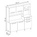Cozinha compacta Suprema 6 Portas 2 Gavetas Branco