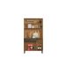 Kit Armário De Cozinha Compacta Grafite Viena Plus Com 4 Portas e 1 Gaveta Vp