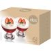 Conjunto Jogo de Sobremesa de Vidro Pauli 6 Taças 400ml Elos Mafra