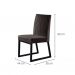 [OUTLET] Conjunto com 2 Cadeiras Atena V Marrom Escuro 98 cm