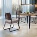 Conjunto com 2 Cadeiras Madri V Bege 94 cm