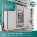 Guarda Roupa Casal 100% Mdf 3 Portas De Correr 6 Gavetas Com Espelho Central Fênix - Mais Móveis  Neve