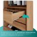 Guarda Roupa Casal 100% Mdf 3 Portas De Correr Com 3 Espelhos 6 Gavetas Fênix - Mais Móveis  Cinamomo
