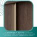 Guarda Roupa Casal 100% Mdf 3 Portas De Correr Com 3 Espelhos 6 Gavetas Fênix - Mais Móveis  New Canion
