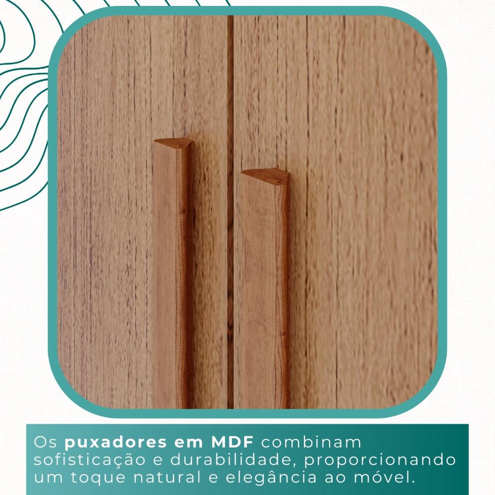 Guarda Roupa Casal 100% Mdf 6 Portas 6 Gavetas Itália - Mais Móveis  Cinamomo