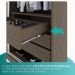 Guarda Roupa Casal 100% Mdf 6 Portas 6 Gavetas Itália - Mais Móveis  New Canion
