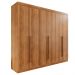 Guarda-roupa Casal 100% Mdf 6 Portas 4 Gavetas Grécia -  Mais Móveis  Cinamomo