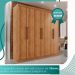 Guarda-roupa Casal 6 Portas 3 Gavetas Espanha - Mais Móveis  Cinamomo