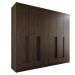 Guarda-roupa Casal 6 Portas 6 Gavetas Sparta - Mais Móveis  New Canion