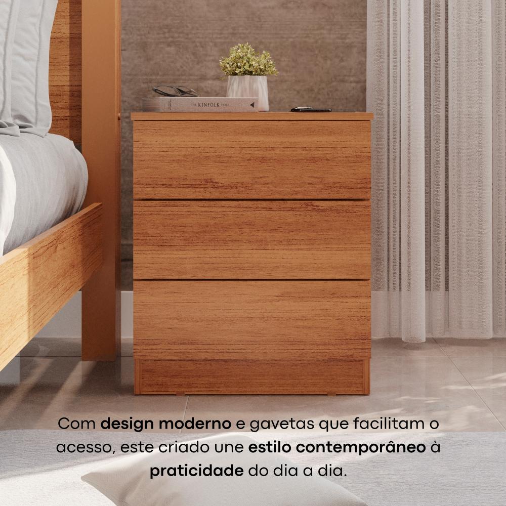 Mesa De Cabeceira Paris - Mais Móveis  Cinamomo
