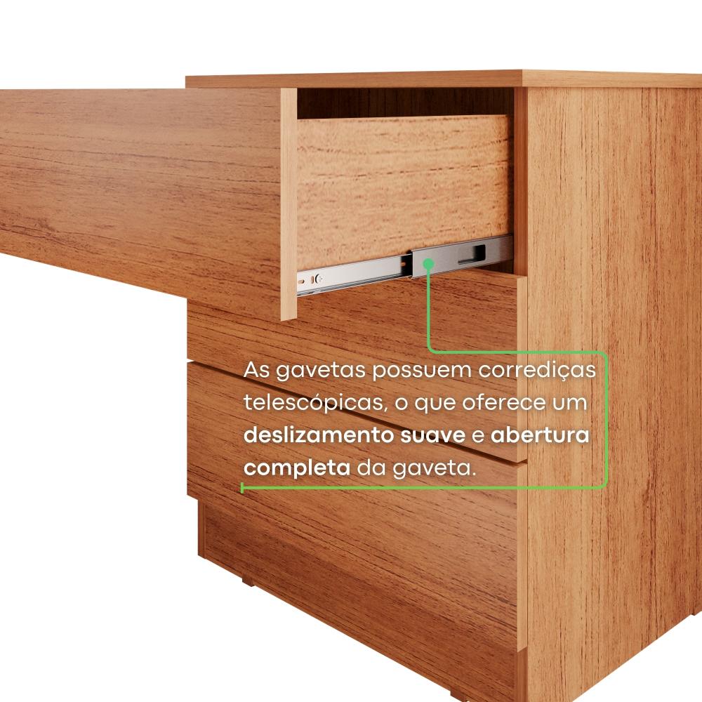 Mesa De Cabeceira Paris - Mais Móveis  Cinamomo