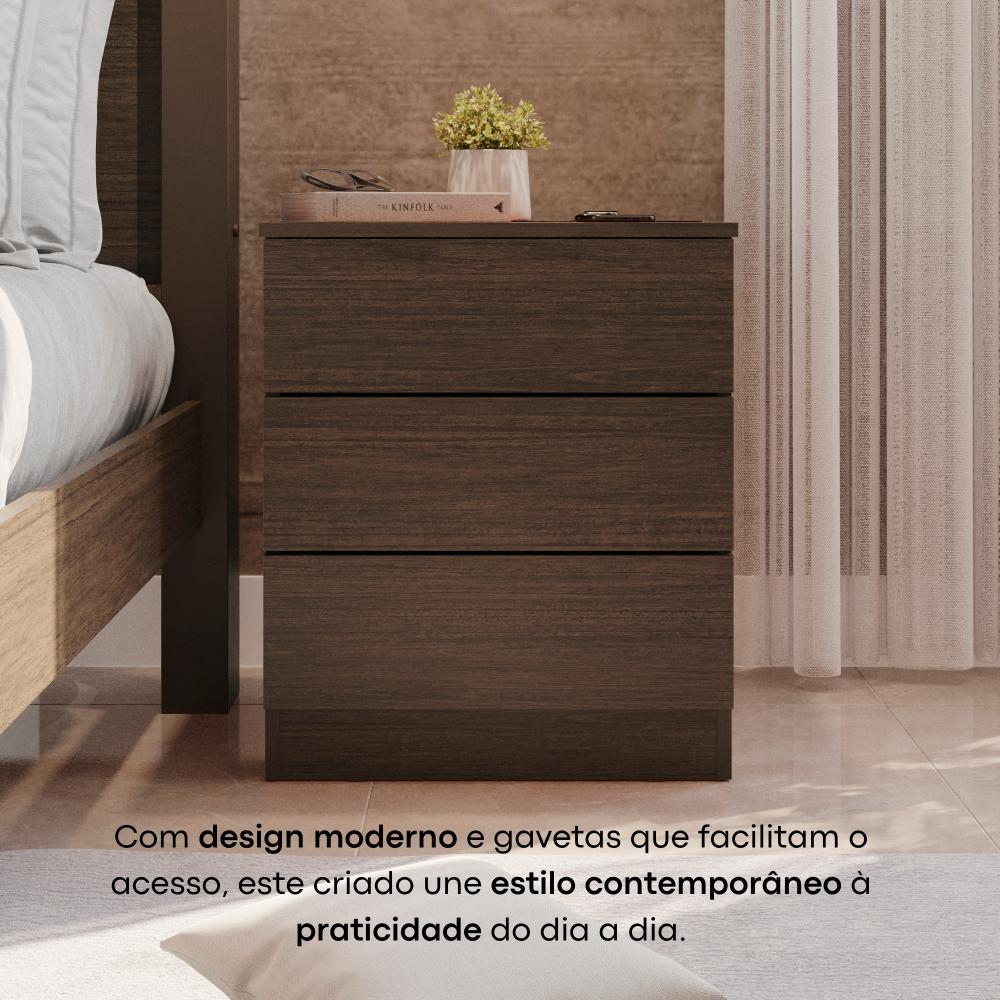 Mesa De Cabeceira Paris - Mais Móveis  New Canion