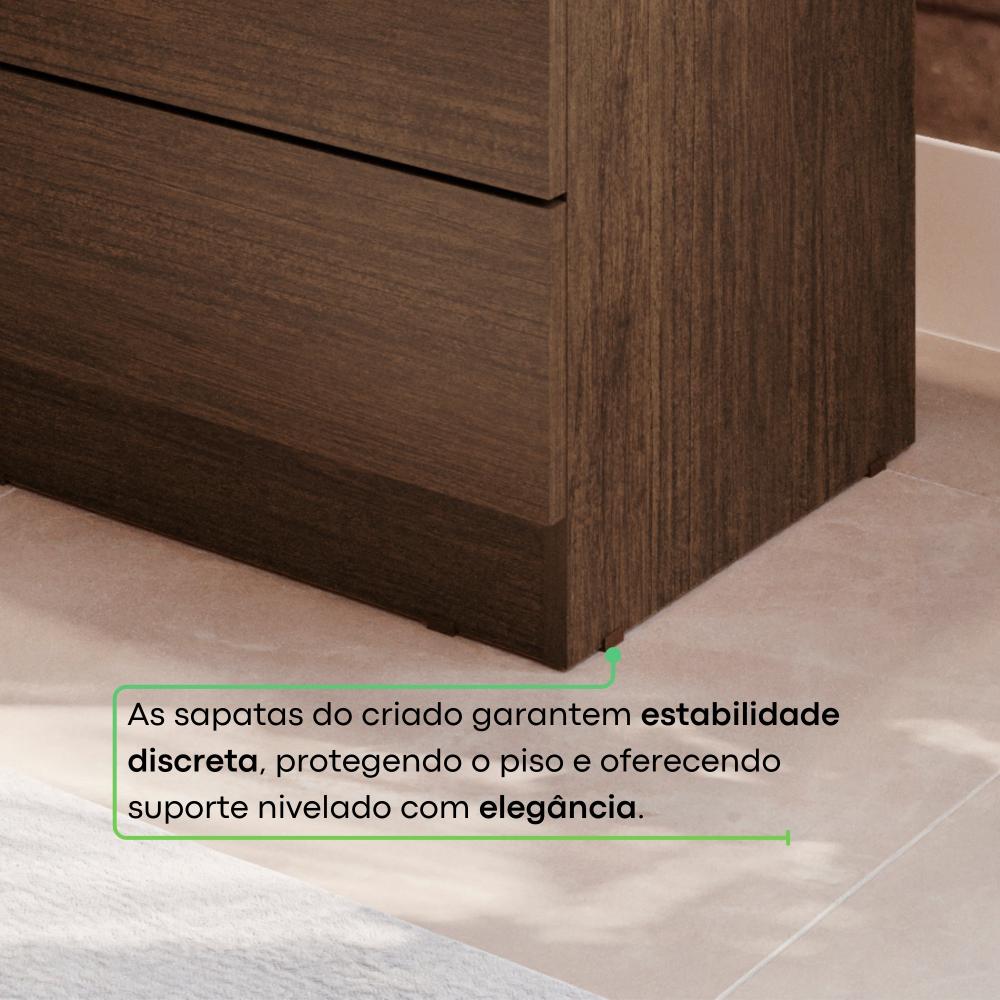 Mesa De Cabeceira Paris - Mais Móveis  New Canion