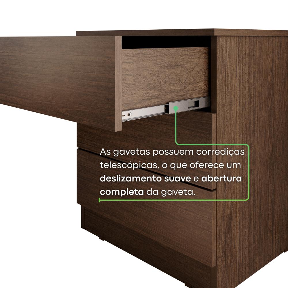 Mesa De Cabeceira Paris - Mais Móveis  New Canion