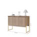 Aparador Buffet com 3 Portas Bari Montana Dourado