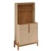 Aparador Café 2 Portas e 2 Gavetas Durbin Off White Cedro