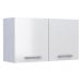Armário Aéreo com 2 Porta Araci Branco