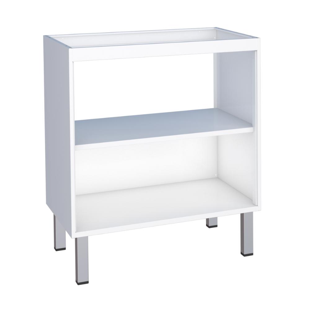 Balcão para Cooktop 5 Bocas de Cozinha Silves Branco