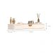 Balcao Suspenso 1 Gaveta Juazeiro Off White