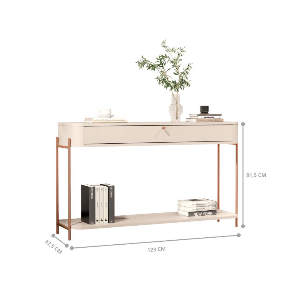 Bancada Baton Rouge Off White Bronze