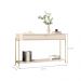 Bancada Baton Rouge Off White Dourado