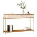 Bancada Baton Rouge Off White Nature Dourado