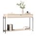 Bancada Baton Rouge Off White Preto