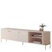 Bancada Para TV 70 Polegadas Sven Off White Dourado
