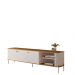 Bancada Para TV 70 Polegadas Sven Off White Nature Bronze