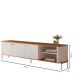 Bancada Para TV 70 Polegadas Sven Off White Nature Bronze