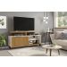 Bancada Para TV Barcelona Nature Off White Ripado