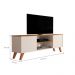 Bancada Tvs 60 Polegadas Portoferraio Off White Cedro 