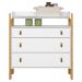Berço Mini Cama e Cômoda Mendoza Branco Acetinado