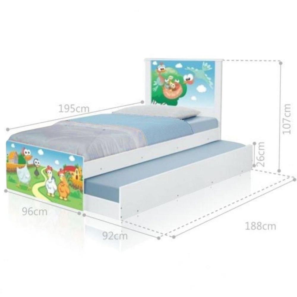 Bi Cama Juvenil Zap Fazendinha