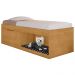 Box 2 Prateleiras Solteiro Uruguai Com Kit Pet Naturalle