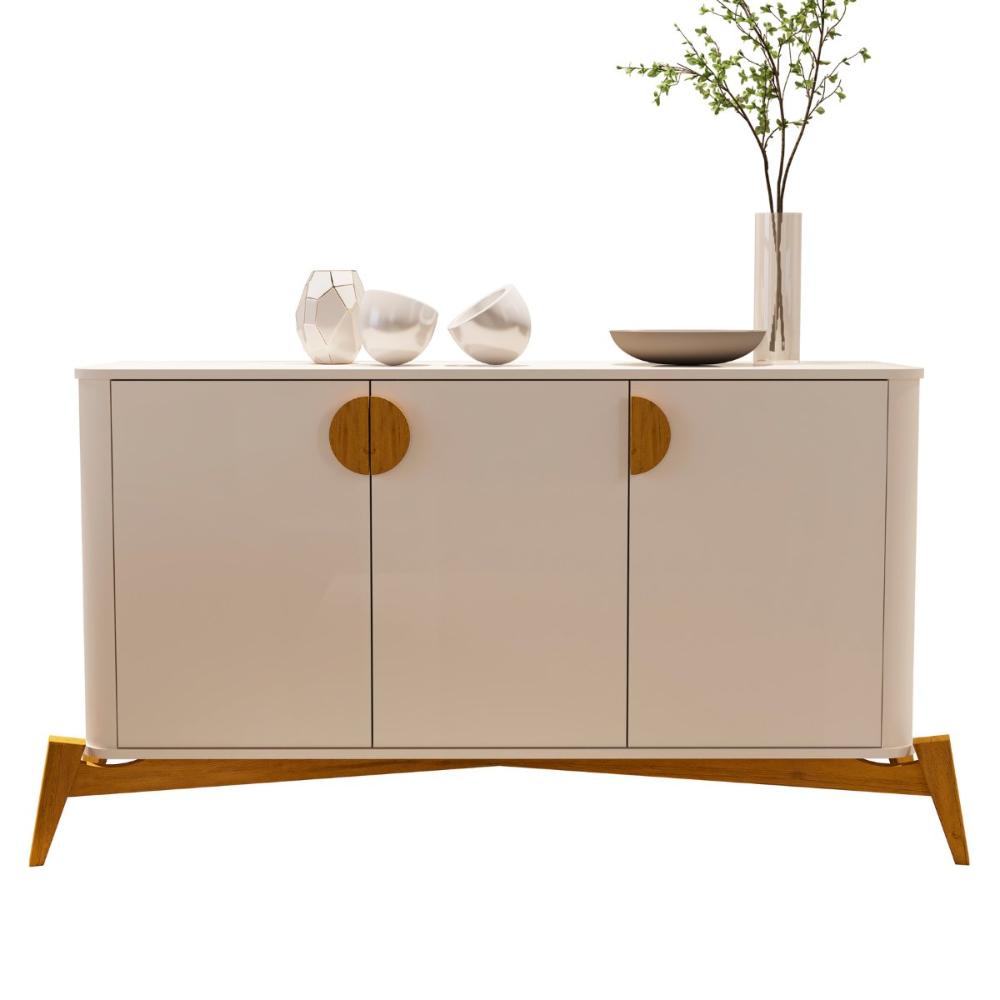 Buffet 3 Portas Juazeiro Off White
