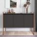 Buffet Aparador 3 Portas Sydney - Preto Cobre