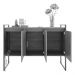 Buffet Aparador 3 Portas Sydney - Preto Cobre