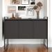 Buffet Aparador 3 Portas Sydney - Preto Onix