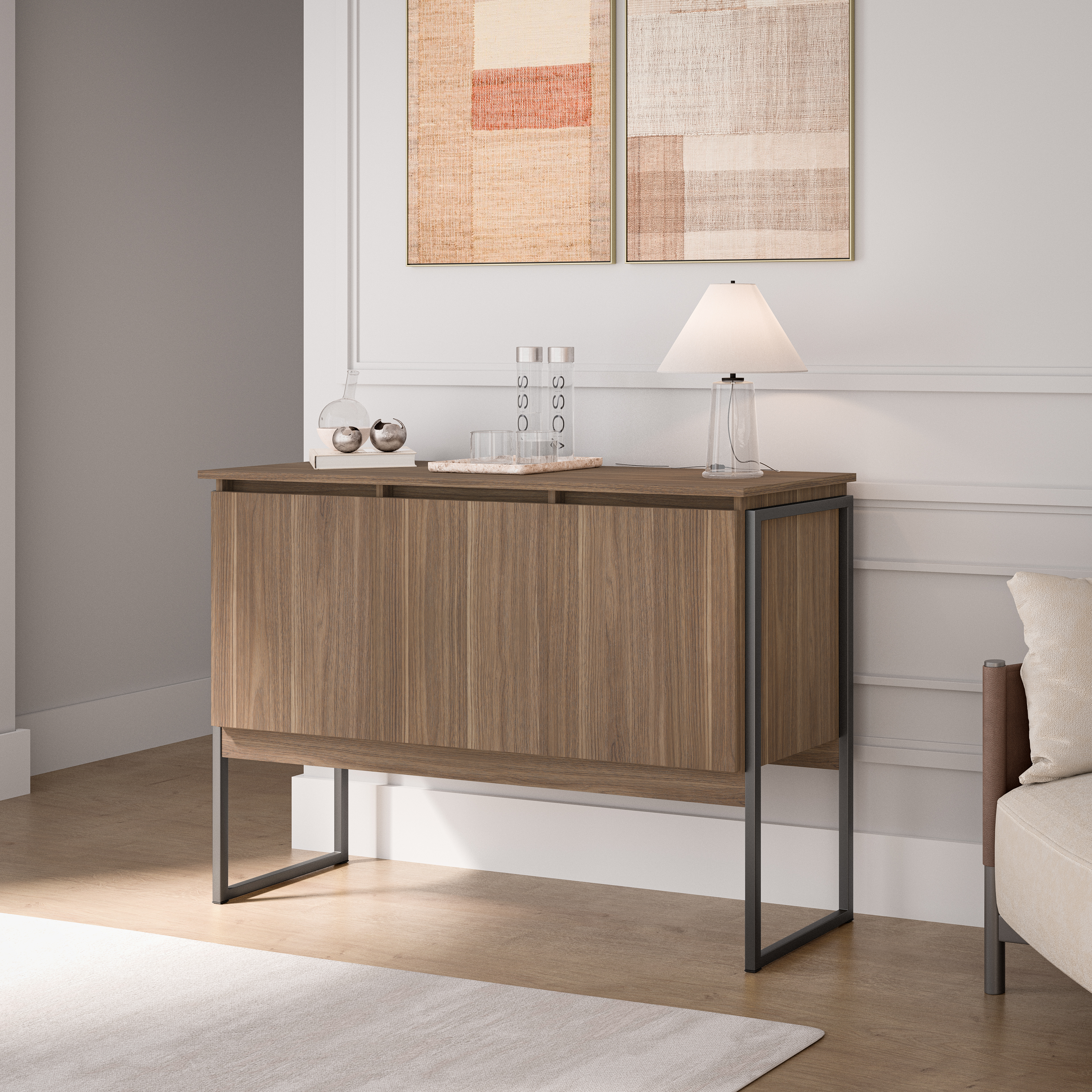 Buffet Aparador com 3 Portas Miami Affara Preto