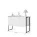Buffet Aparador com 3 Portas Miami Branco Preto