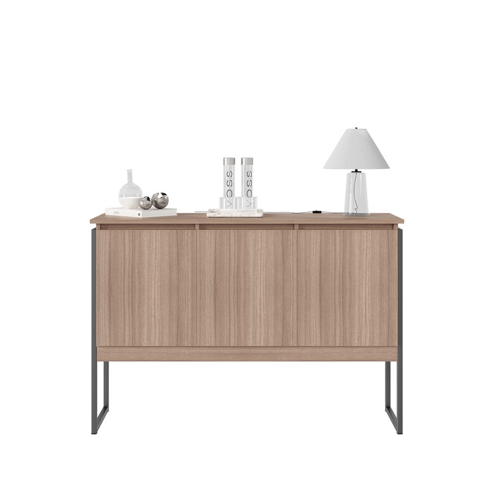 Buffet Aparador com 3 Portas Miami Montana Preto