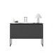 Buffet Aparador com 3 Portas Miami Preto Onix