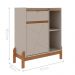 Buffet Bar 1 Porta 1 Gaveta Una Off White Cedro