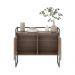Buffet Junior Industrial 2 Portas Industrial Preto - Affara